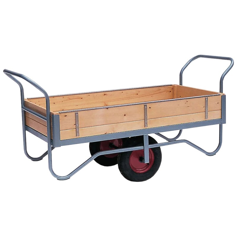 Balanced Truck with Short Wood Sides, 1200 x 686 x 920, handles both ends