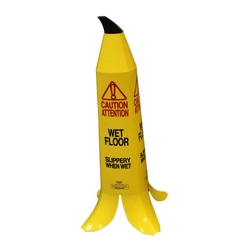 Banana Wet Floor Safety Sign Cones | ESE Direct