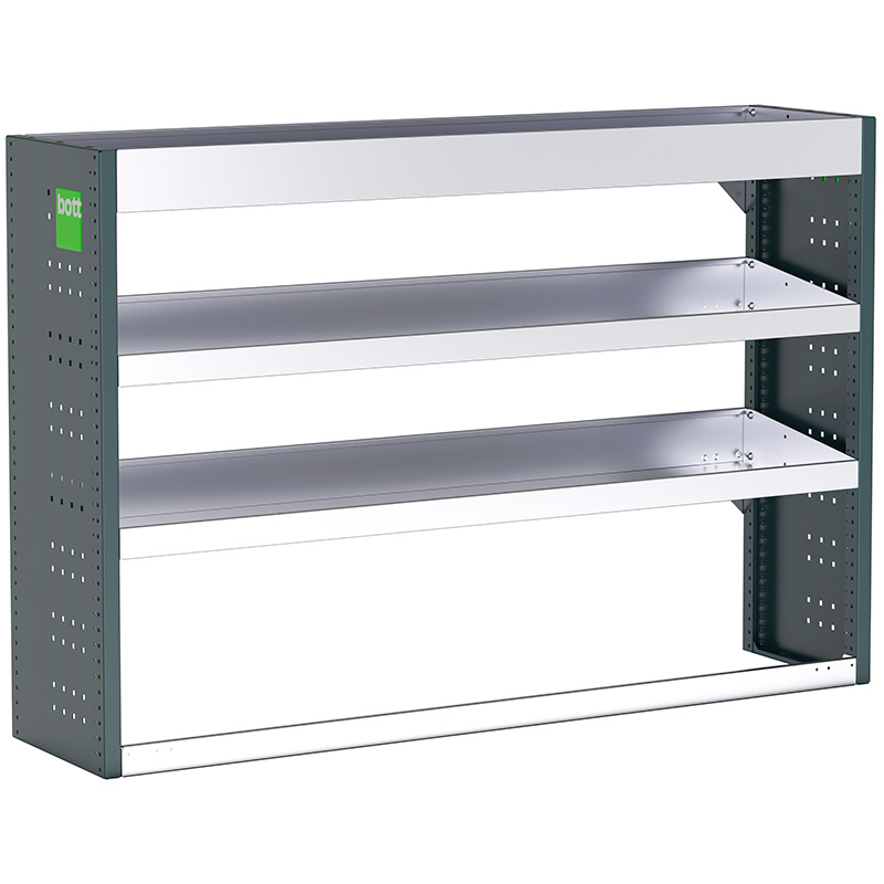 Bott Uno3 Van Racking - 1486 x 360 x 1000mm - 3 shelves