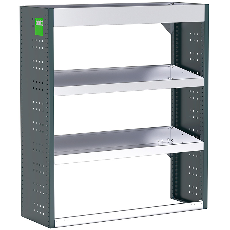 Bott Uno3 Van Racking - 1038 x 360 x 1200mm - 3 shelves