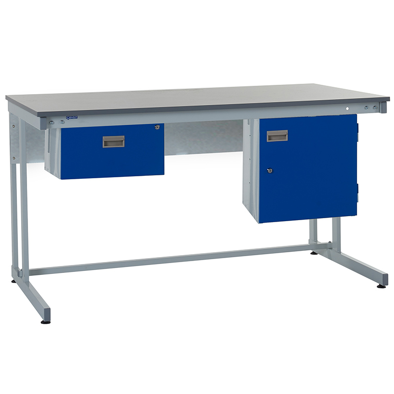 Cantilever Workbench Kit A - 20mm Laminate Top - 840 x 1200 x 750mm