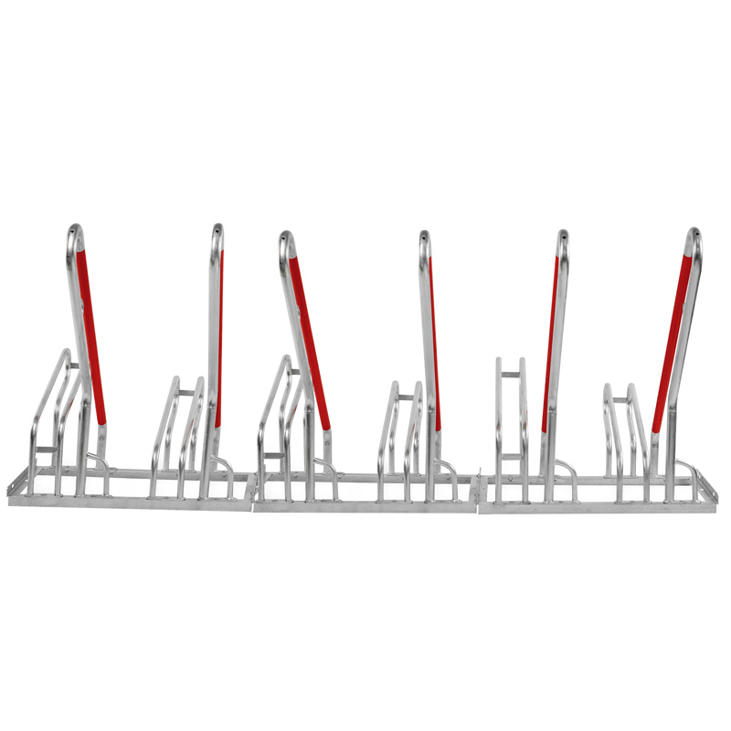 City Hybrid Bicycle Rack 6 Cycle Capacity - 800 x 2100 x 800mm (H x W x D)