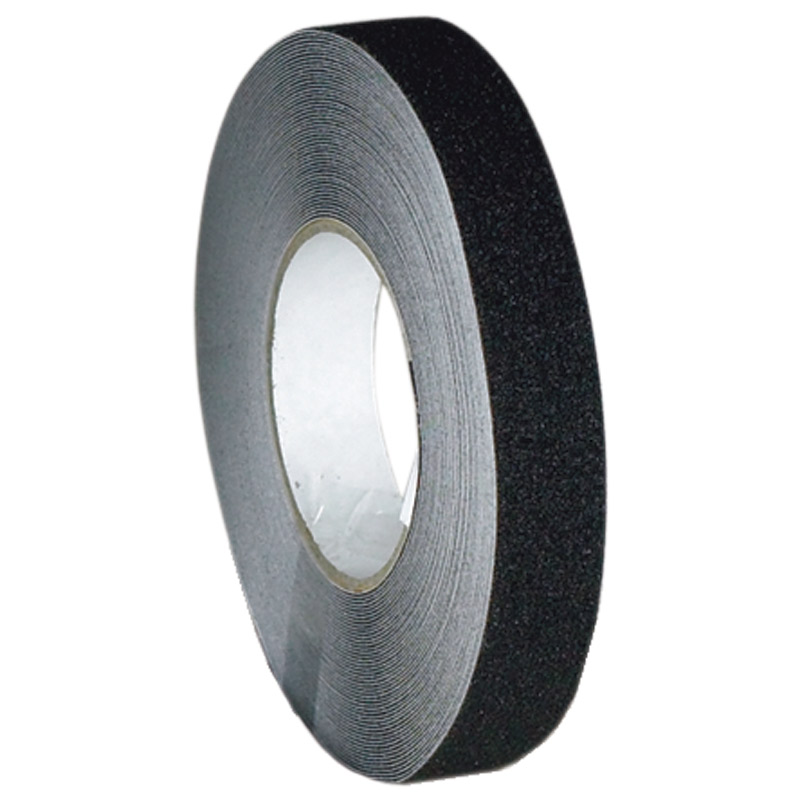 Black Coarse Grit  Heavy-Duty Slip Resistant Floor Tape - 25 x 18300mm