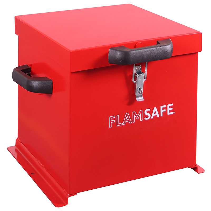 Flamsafe Flammable Liquid Storage and Transportation COSHH Chest - 380 x 360 x 370mm