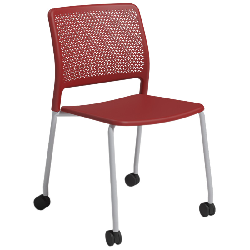 Grafton Chair On Castors - Cayenne