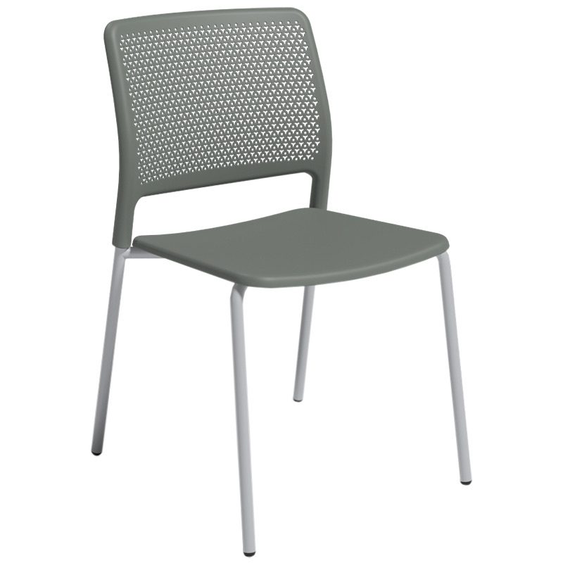 Grafton Chair On Glides  - Blue Grey