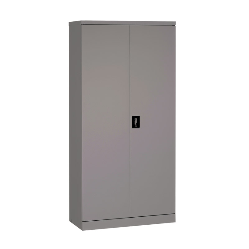 Steel storage cupboard - Grey - 1850 x 900 x 400mm
