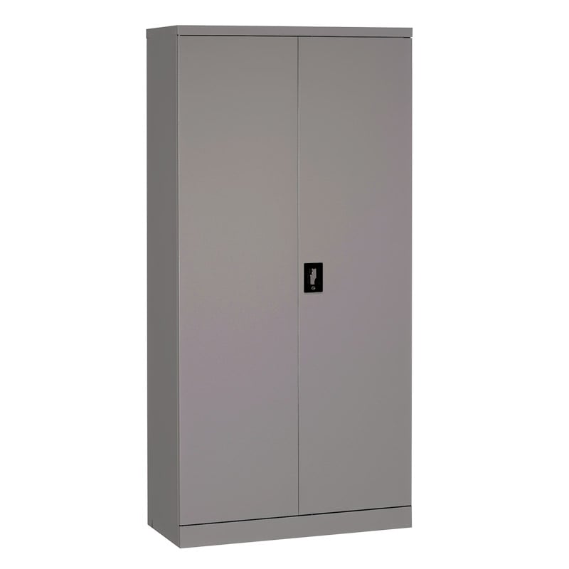 Steel storage cupboard - Grey - 2000 x 1000 x 500mm
