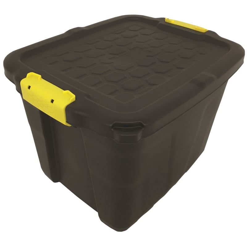 Heavy Duty Storage Container - 42L - 350 x 500 x 400mm (H x W x D) 