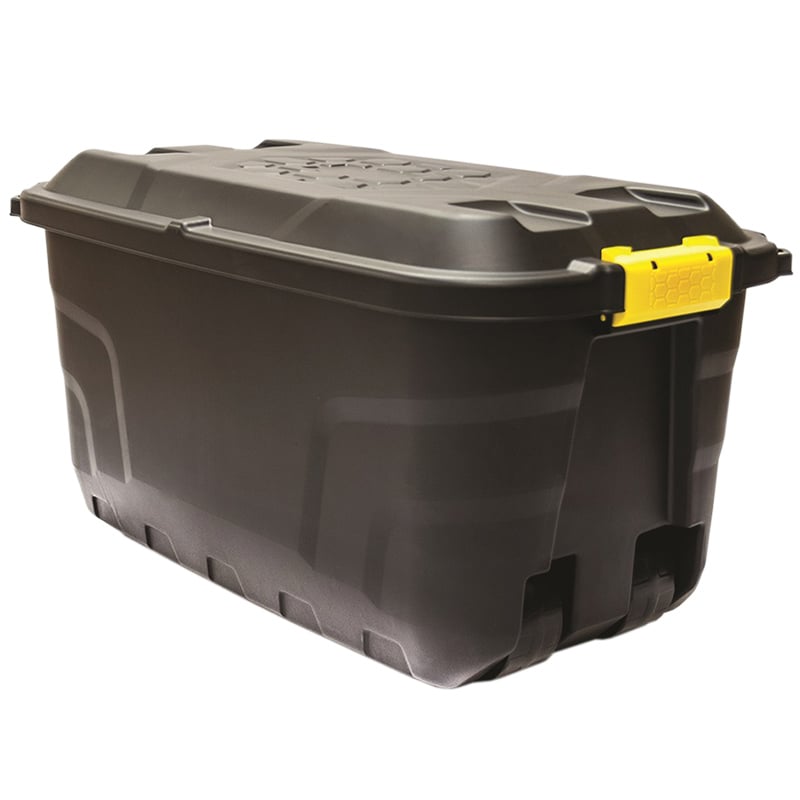 Heavy-Duty Wheeled Storage Container - 145L - 450 x 940 x 520mm