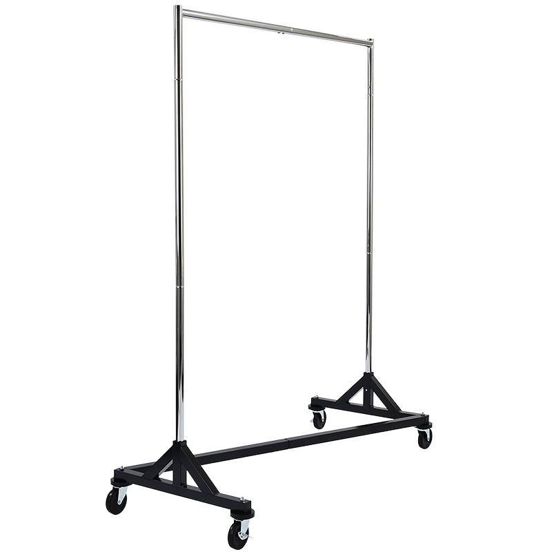 Heavy Duty Garment Z-Rack - 113kg capacity - 1890 x 1475 x 610mm (H x W x D)