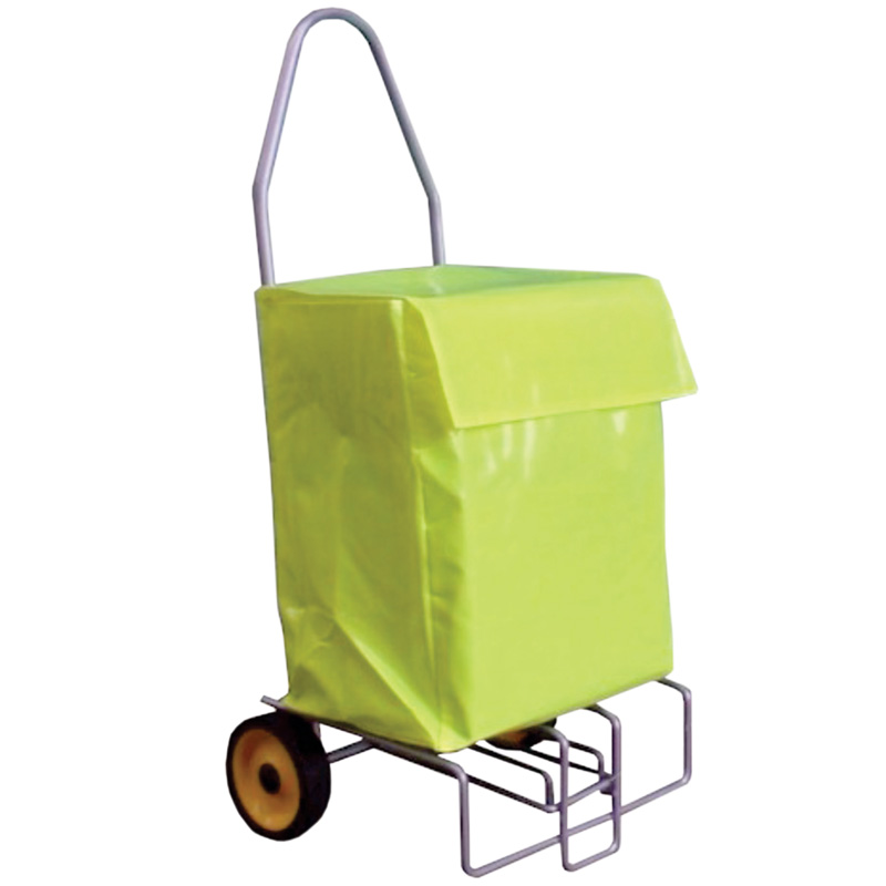 Folding Mail Distribution Trolley with Hi-Vis PVC Bag