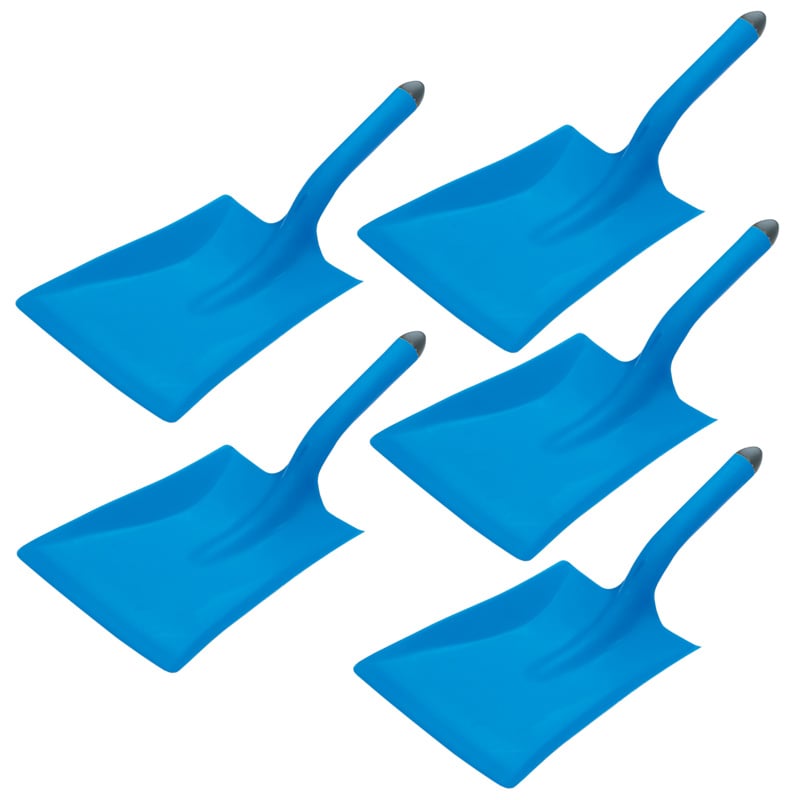 Blue Hand Shovels - Pack of 5 