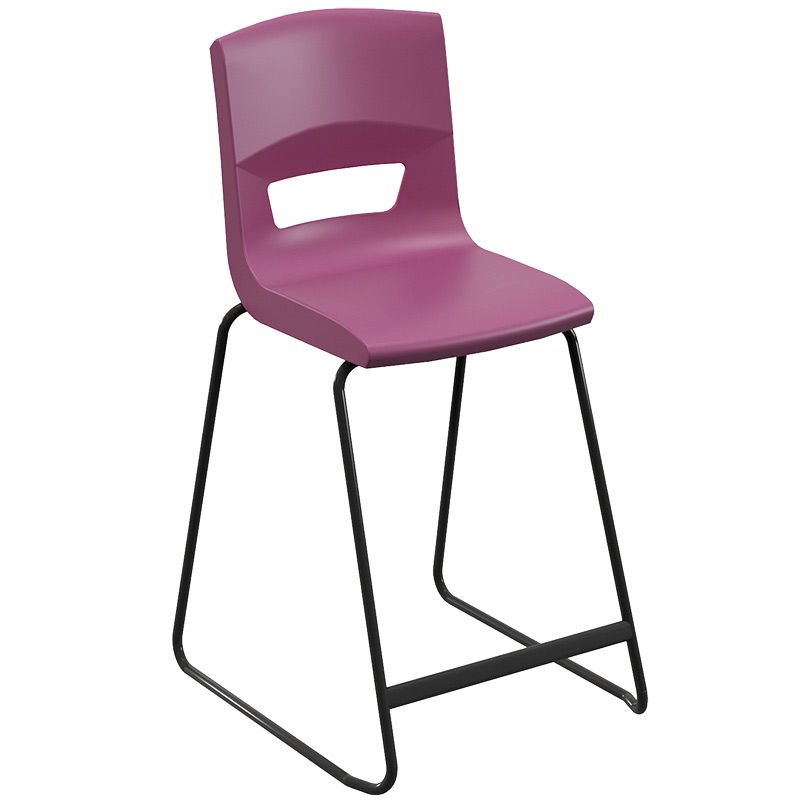 Postura+ High Chair - Grape Crush - 610mm Seat Height