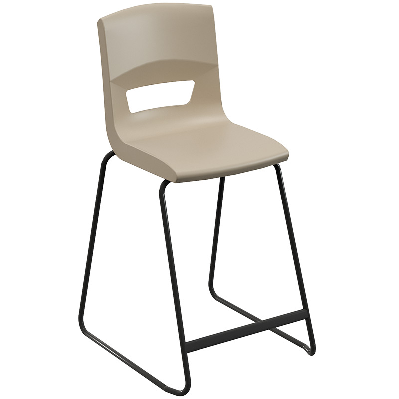 Postura+ High Chair - Light Sand - 610mm Seat Height