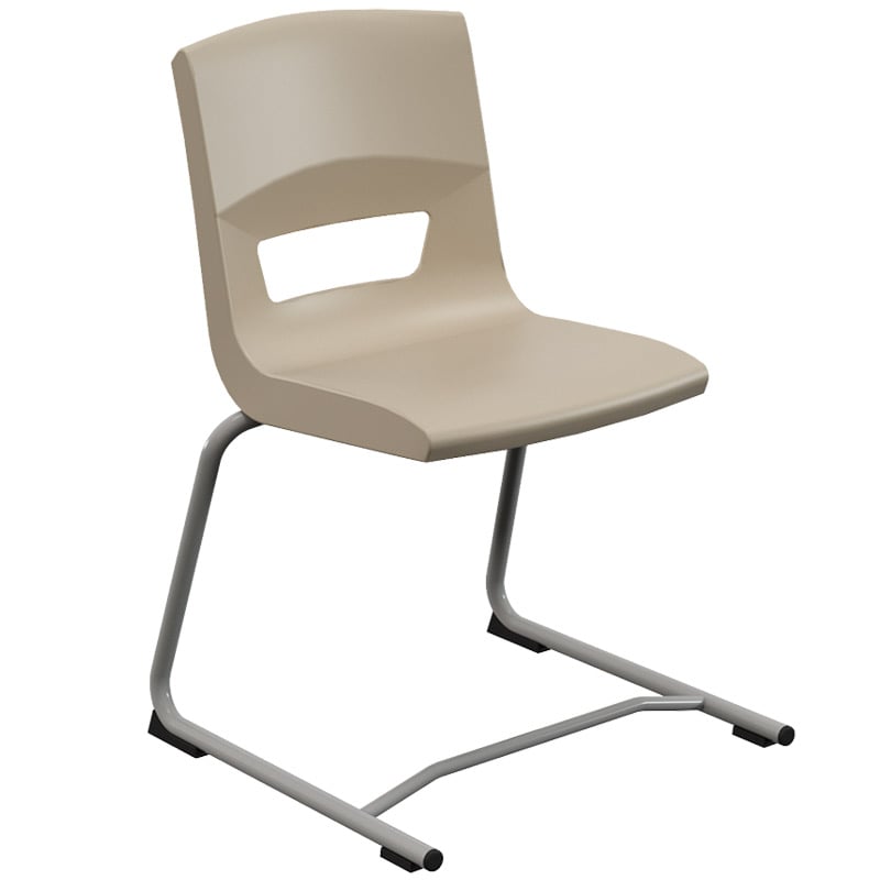 Postura+ Reverse Cantilever Chair - Light Sand 