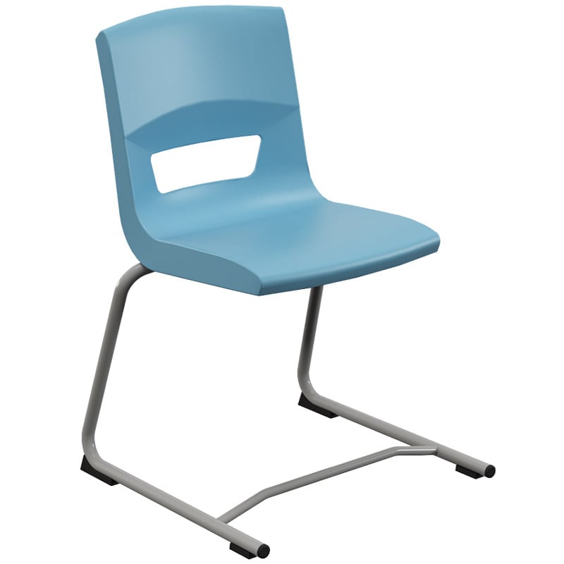 Postura+ Reverse Cantilever Chair - Powder Blue 