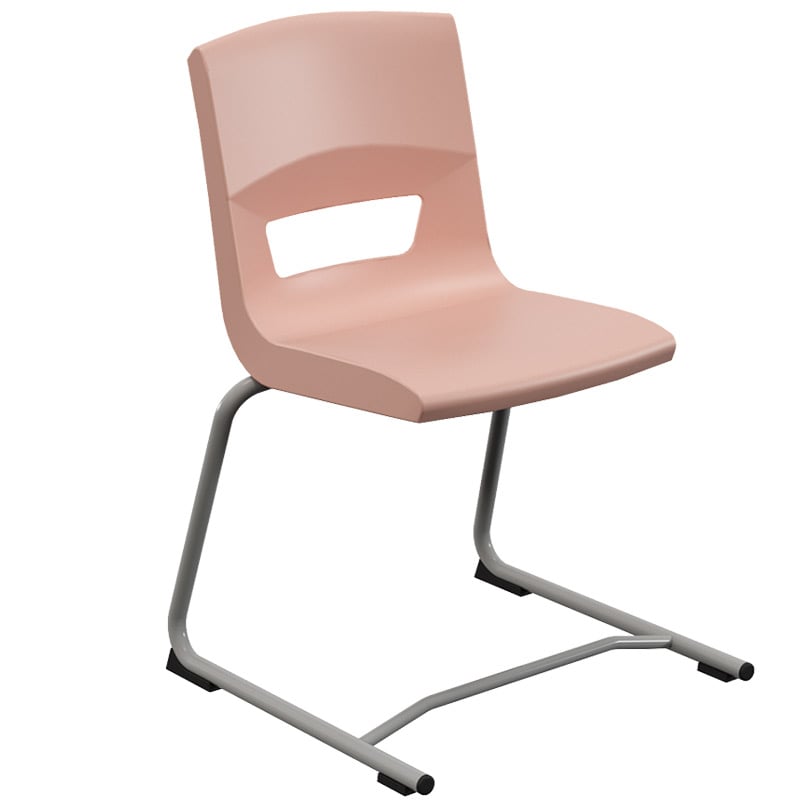 Postura+ Reverse Cantilever Chair - Rose Blossom 