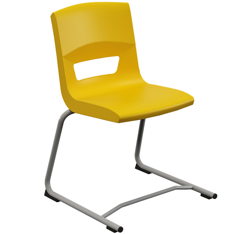 Postura+ Reverse Cantilever Chair - Sun Yellow 