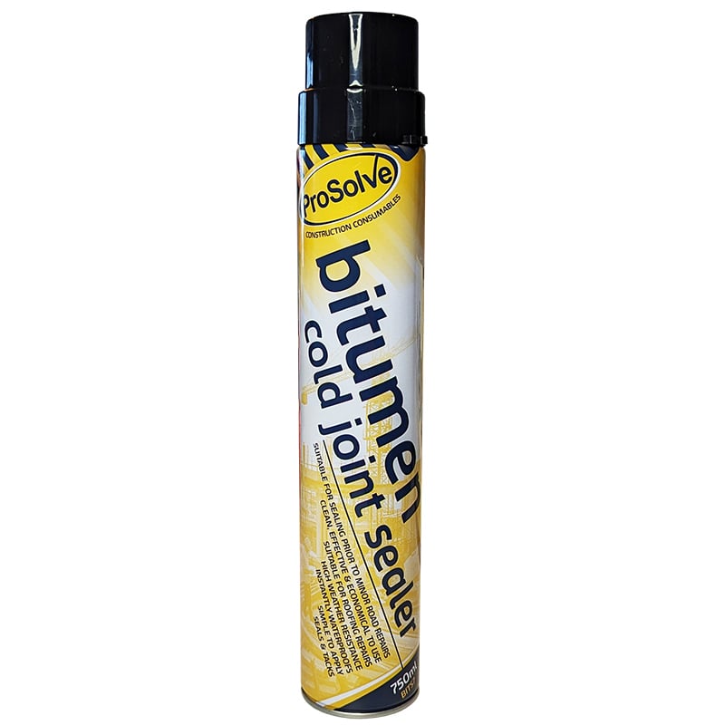 ProSolve Bitumen Cold Joint Sealer Aerosol - 750ml (pack of 12)