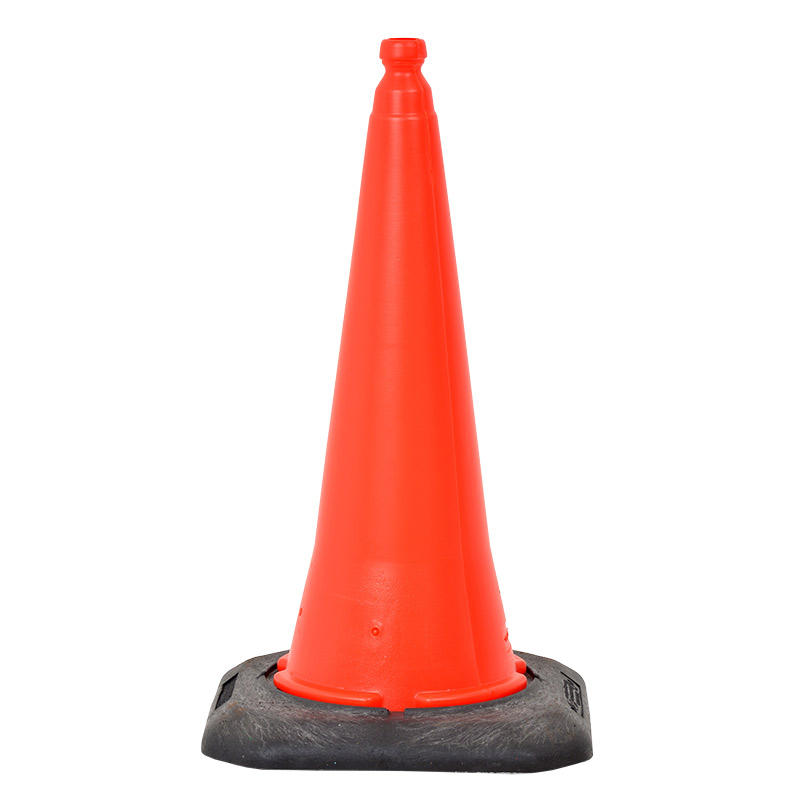 Red Cone with Black Base - 500mm high