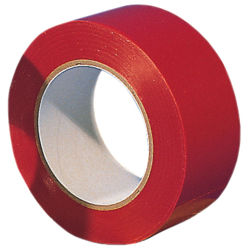 Red PVC Line Marking Floor Tape - 50mm x 33m Roll