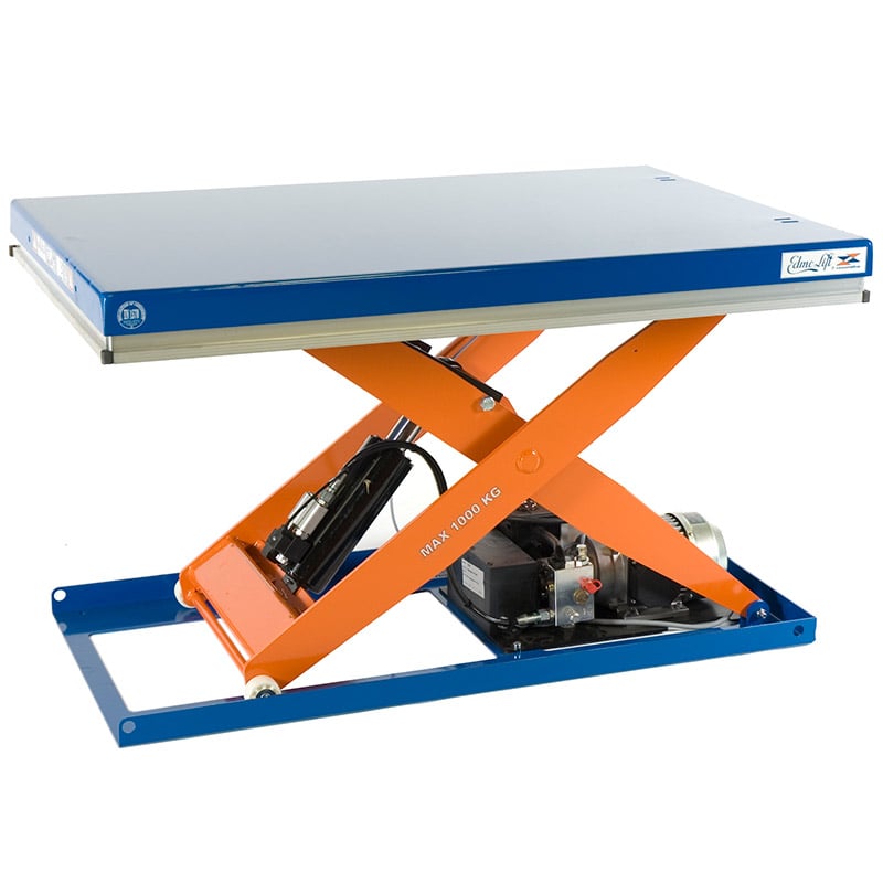 Scissor Lift Table - 1000kg - 800 x 1200mm