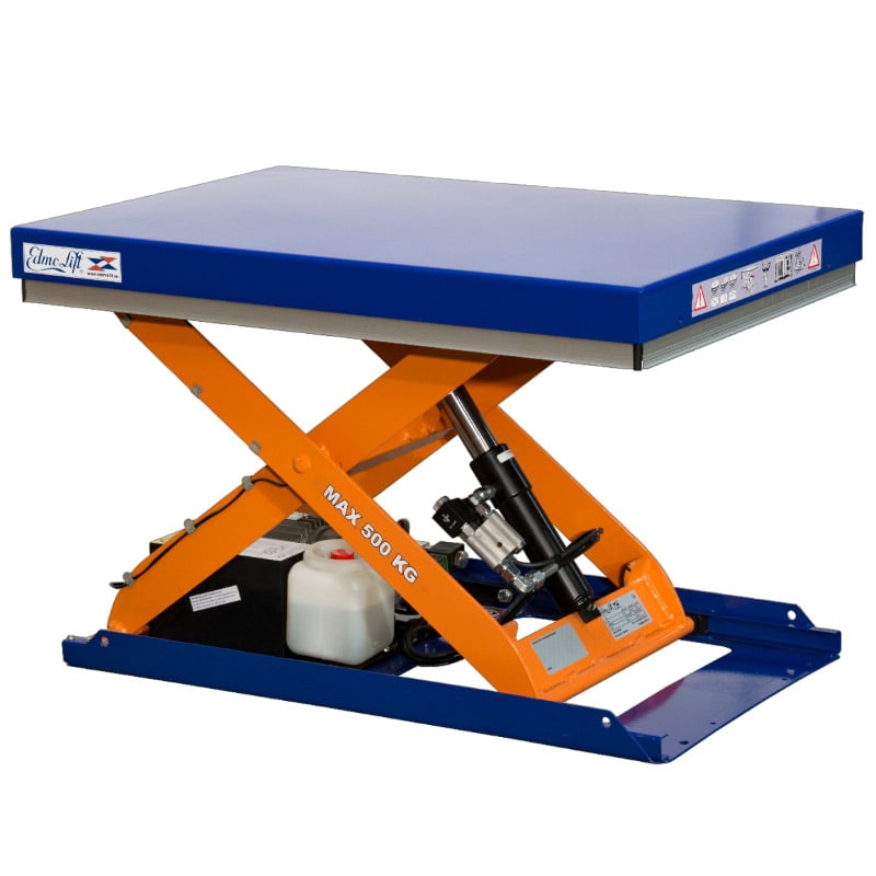 Scissor Lift Table 500kg - 600 x 900mm