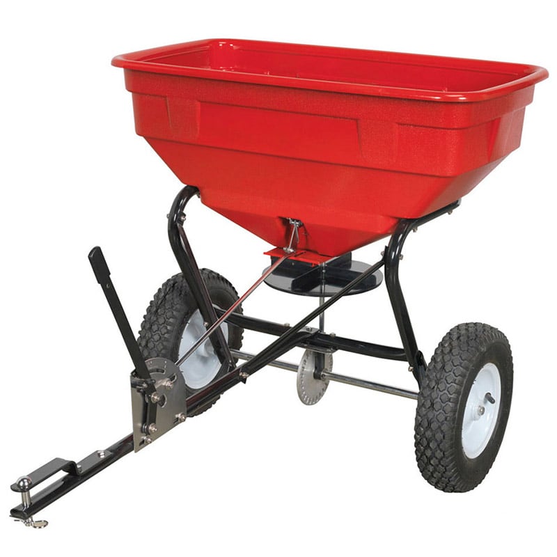 Sealey SPB57T 60L Towable Broadcast Salt Spreader with Pin Hitch Attachment