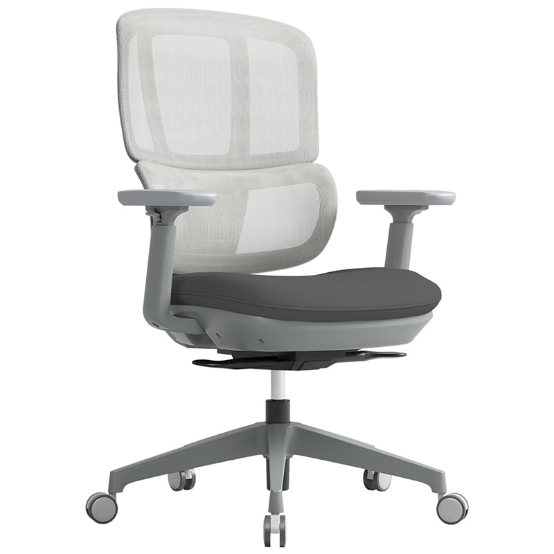 Shelby Mesh Performance Office Chair - NO Headrest - Grey