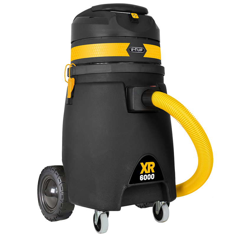 V-TUF XR 6000 60L High Performance Wet & Dry Industrial Vacuum Cleaner - 110v