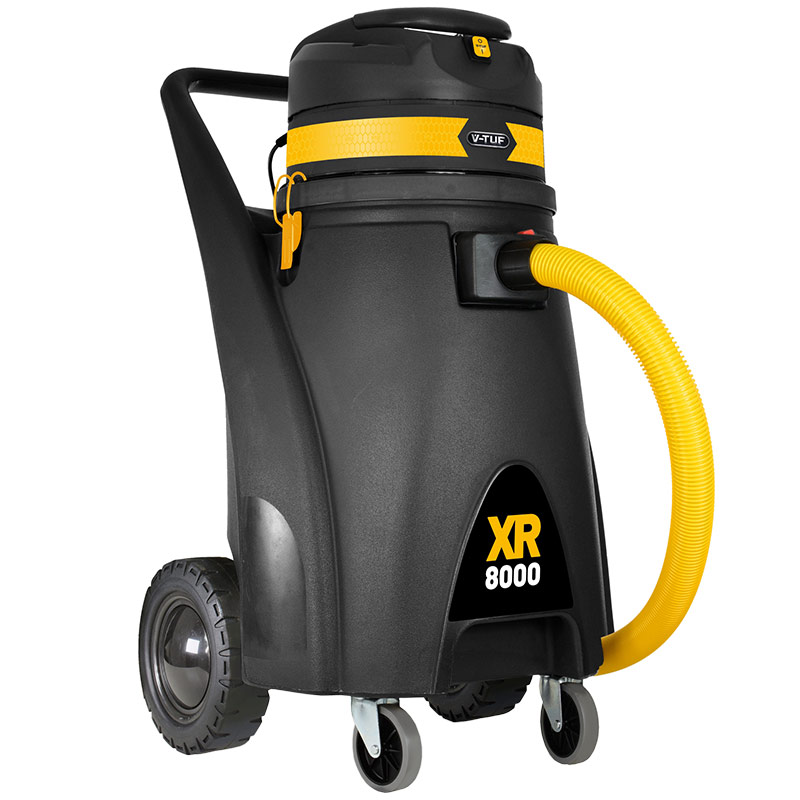 V-TUF XR 8000 80L High Performance Wet & Dry Industrial Vacuum Cleaner - 110v