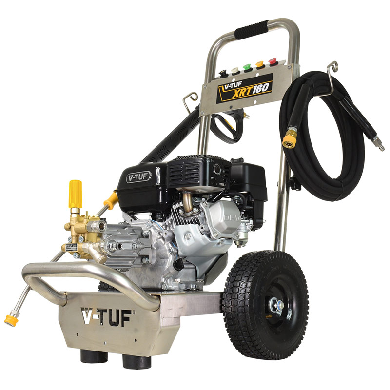 V-TUF XRT160 160bar 5.5hp Petrol Pressure Washer with GX160 Honda Engine