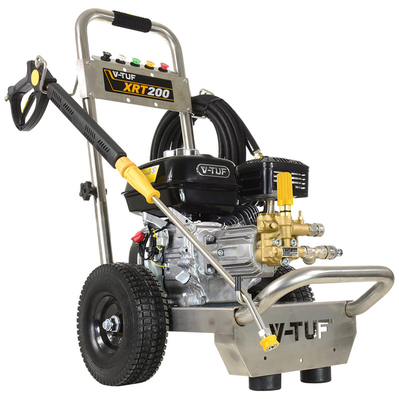 V-TUF XRT200 190bar 6.5HP Petrol Pressure Washer with Honda Engine