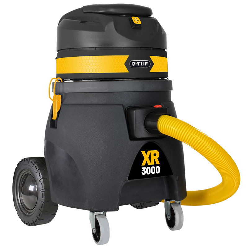 V-TUF XR 3000 30L High Performance Wet & Dry Industrial Vacuum Cleaner - 110v