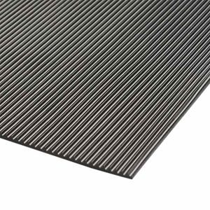 Standard Fine Fluted Rubber Matting - 3mm thick 10m x 900mm